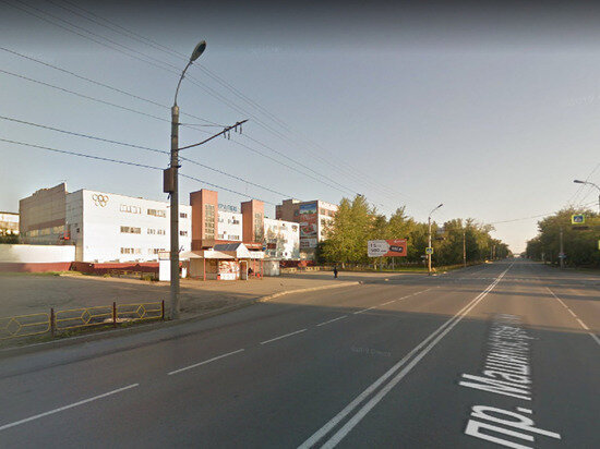     Прорыв трубопровода произошел на улице Машиностроителей. фото: google.ru/maps