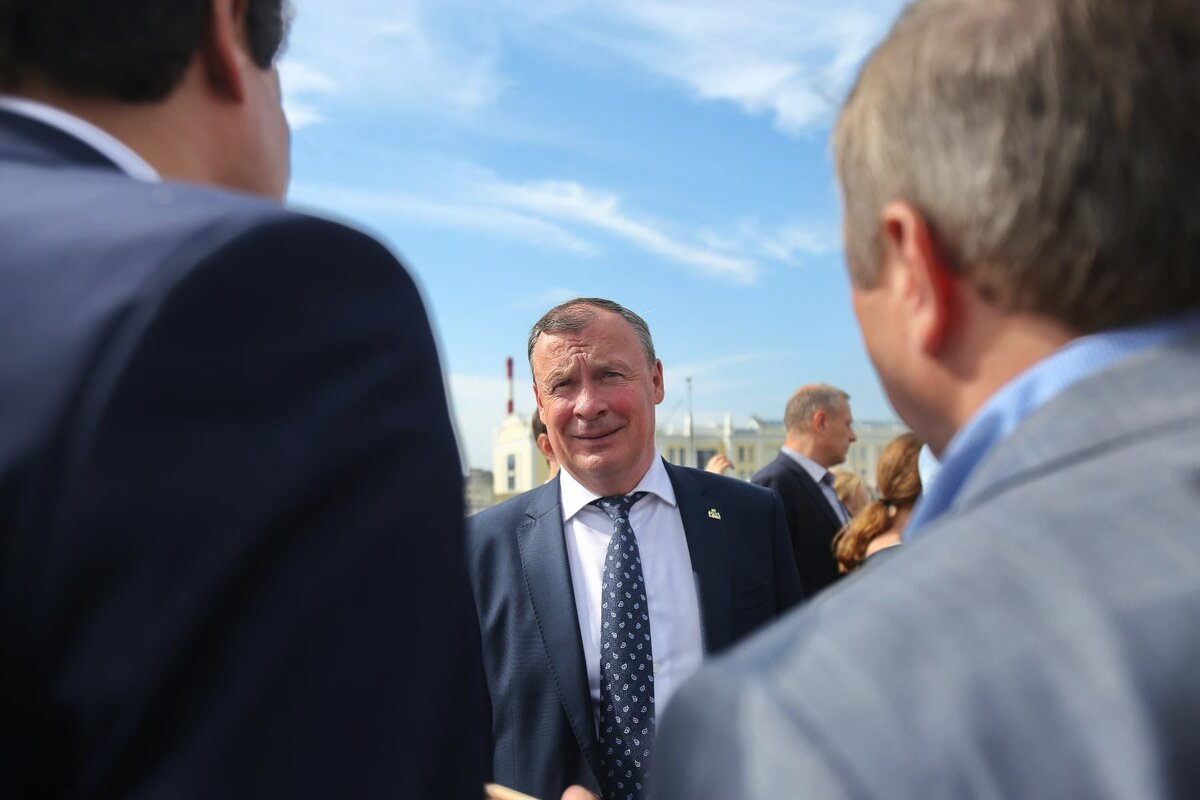 Алексей Орлов в третий раз празднует день рождения в статусе мэра. Фото: ФедералПресс / Ольга Юшкова