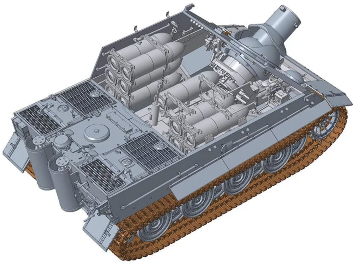 Танк 300 технические характеристики отзывы. Sturmtiger 380мм. 380-Мм "Штурмтигр".