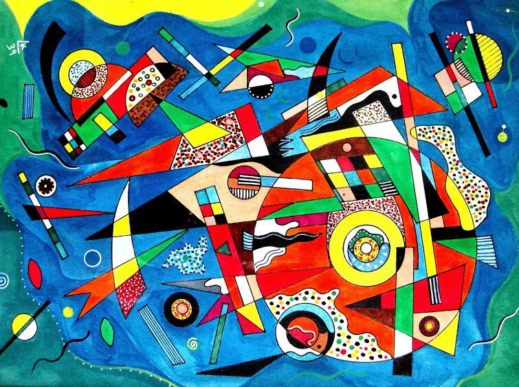 Без названия / Василий Кандинский, 1939 г.