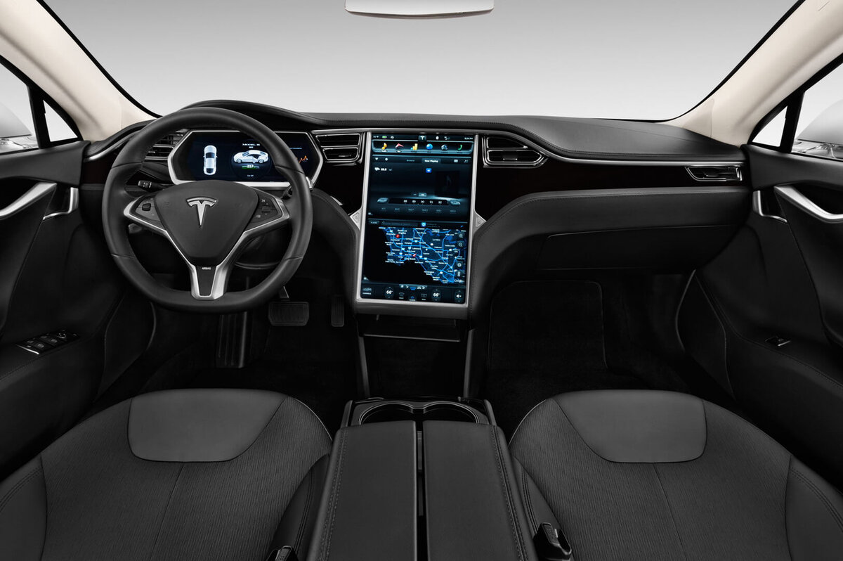 Tesla 2013 interior