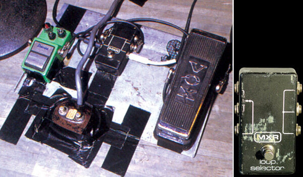 Stevie Ray Vaughan - педалборд