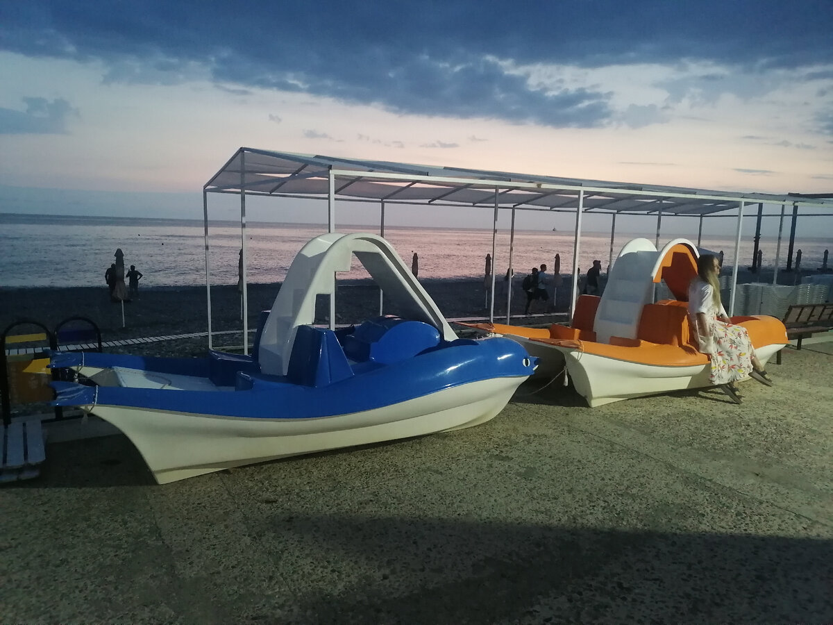 Пляж пансионата "Ларимар".