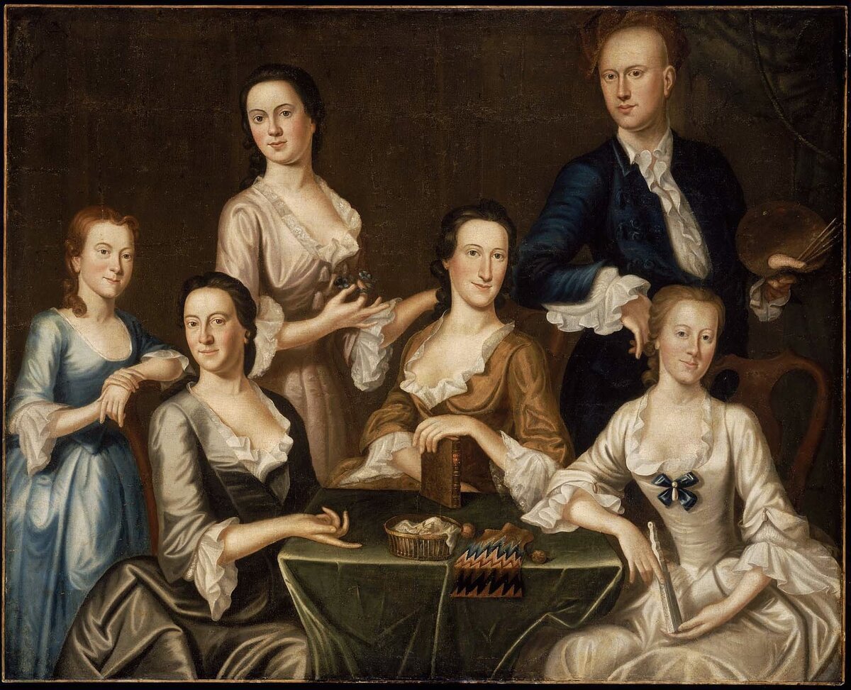 Семейные портреты 18 века