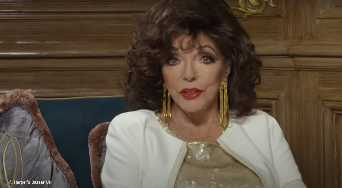 Джоан Коллинз - британская актриса и звезда американского сериала "Династия"