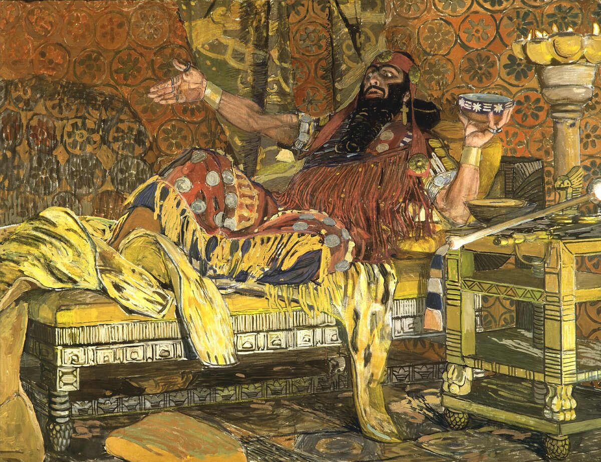 Ф.И.Шаляпин в роли Олоферна. 