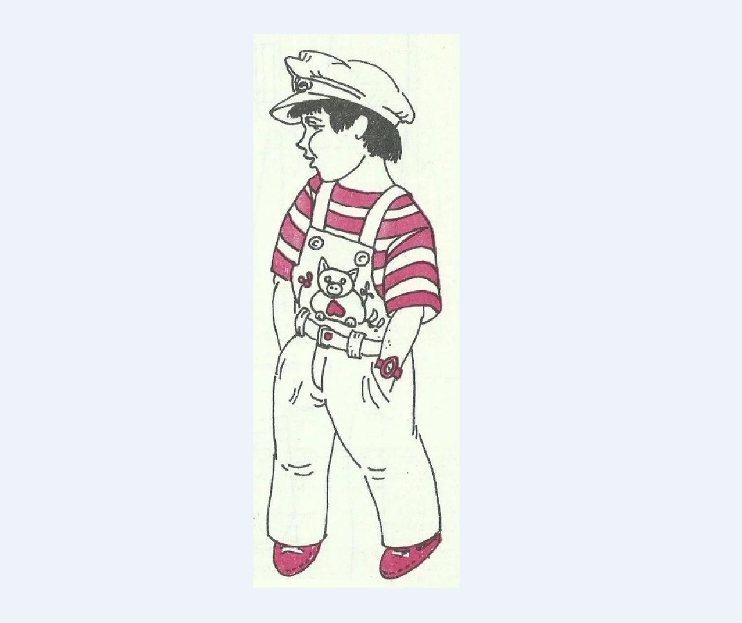 Детский летний комбинезон для мальчика