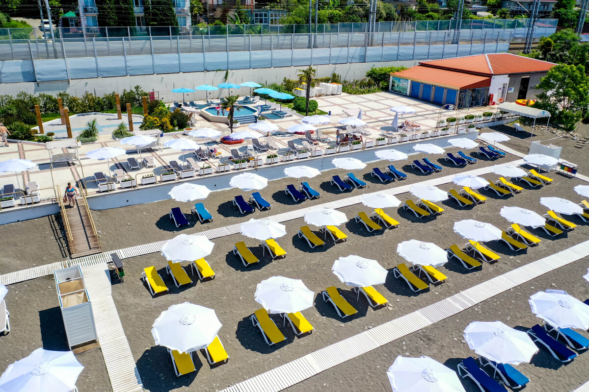 Пляжи Лазаревского