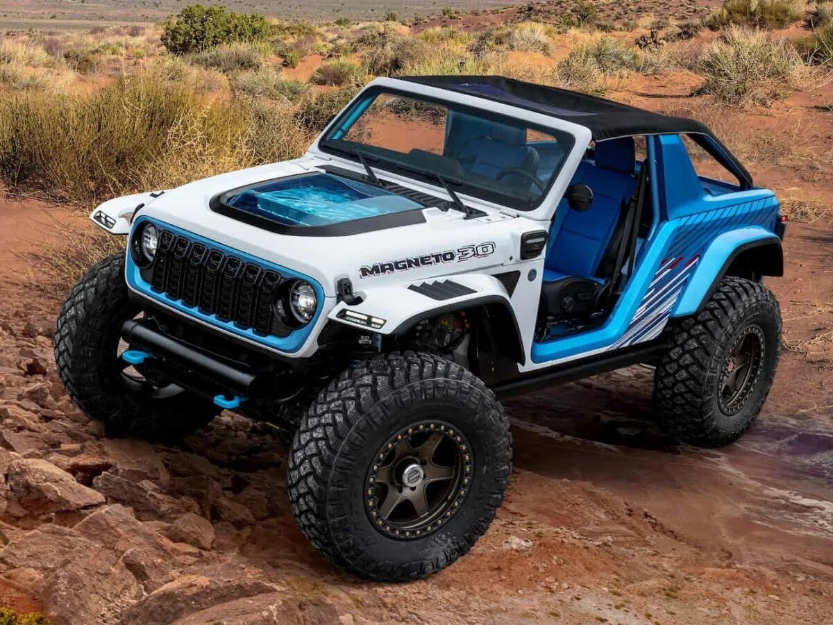    Jeep показала концепт электрического внедорожника Wrangler