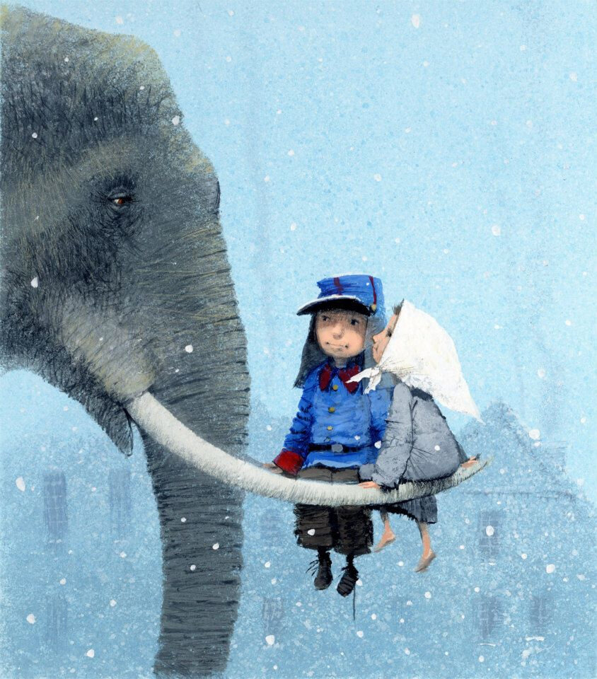 Как слониха упала с неба