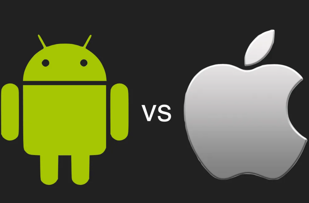 Айфон айос или андроид. Операционная система андроид и айос. Айфон Аппел андроид. IOS против Android.