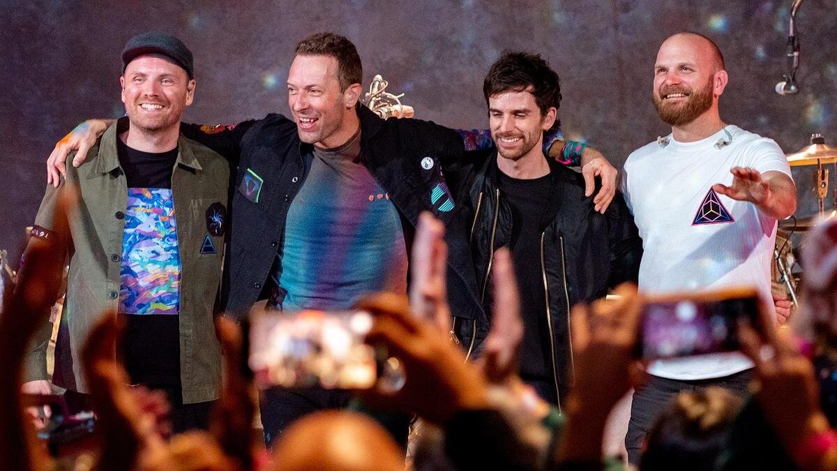    Coldplay: Джонни Бакленд, Крис Мартин, Гай Берриман, Уилл Чемпион:Wikimedia/Raph_PH