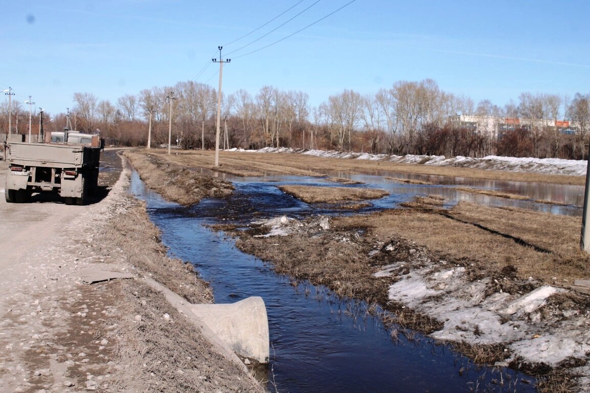 Пошла «большая вода» с аэродрома. Справится ли Бердск с паводком? | Беседа  Онлайн | Дзен