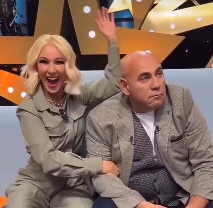    Лера Кудрявцева и Иосиф Пригожин. Фото: срин