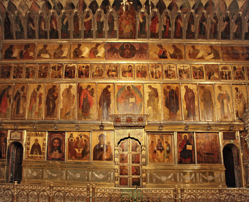 Иконостас Троицкого собора Троице-Сергиевой Лавры