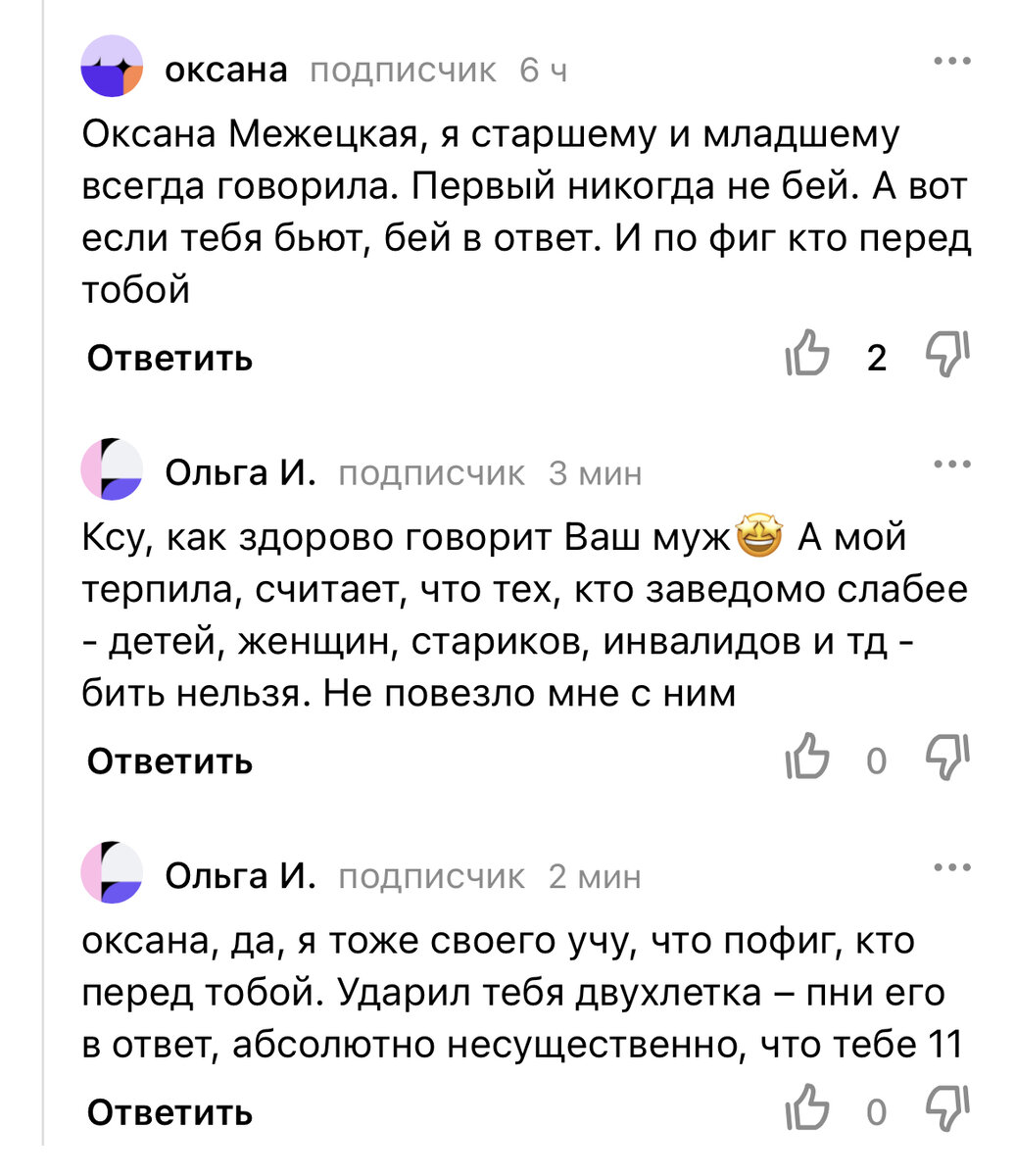 Что делать с чужим ребёнком, если он дерется? Поступило предложение  «пнуть», но я ответила, что еще похожу поищу… | Акулий глаз | Дзен