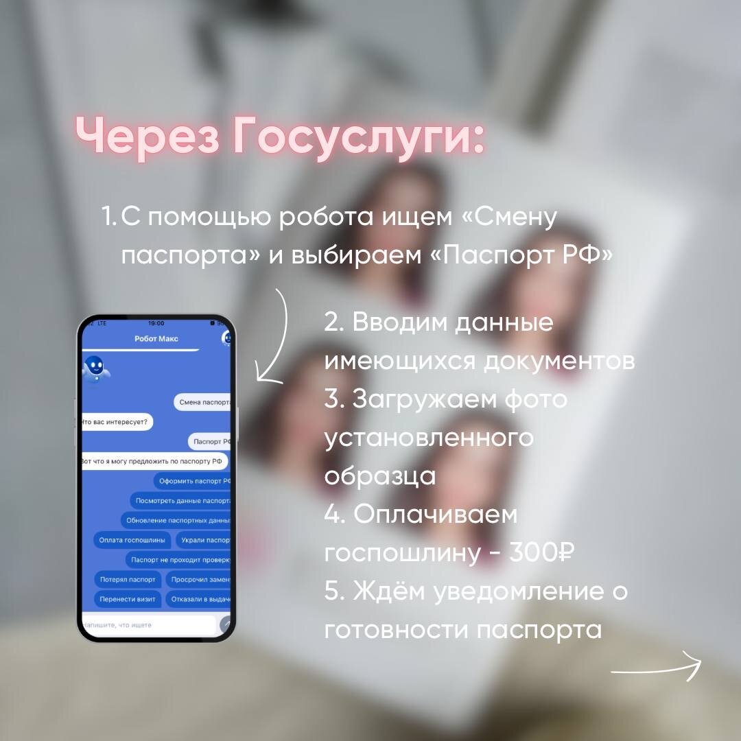 Как БЫСТРО сменить паспорт на Госуслугах? | DocsPhoto - красивое фото на  документы онлайн | Дзен