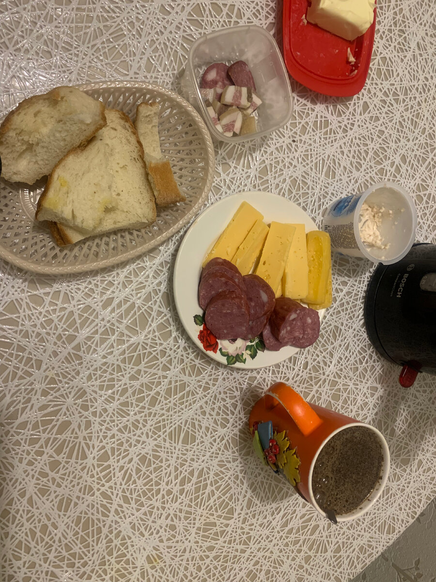 Мой самый обычный завтрак