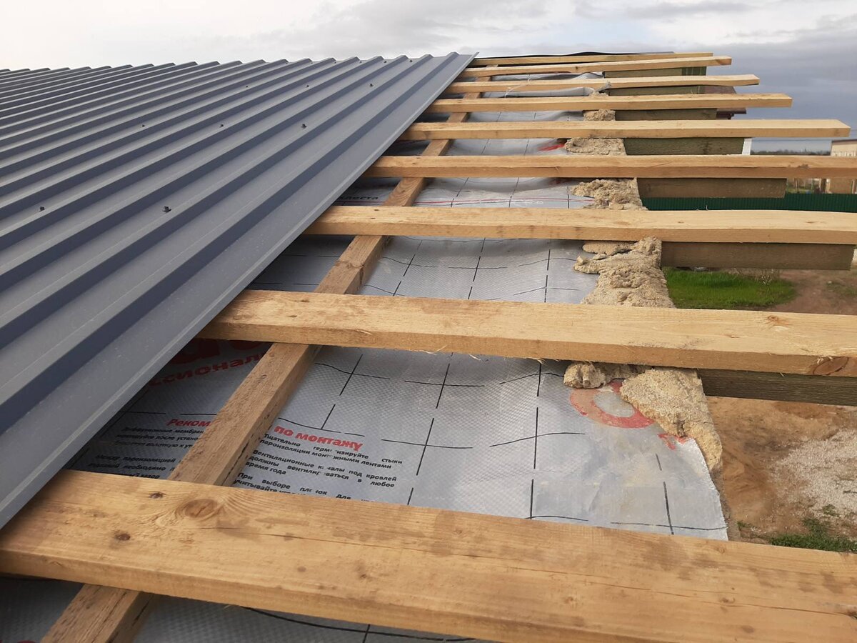 Делаем кровлю