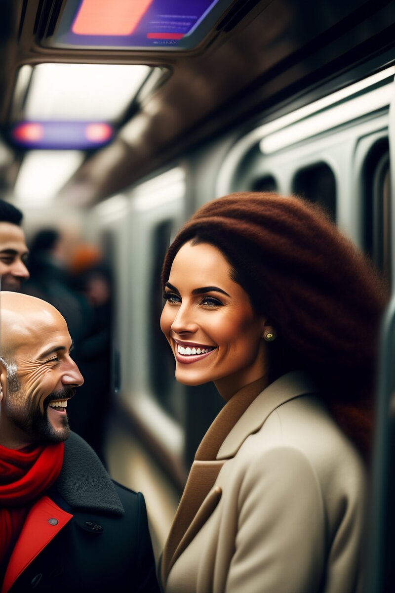 Пытался упросить нейросеть нарисовать иллюстрацию к ситуации, но ничего кроме счастливого лысого дядечки не получилось