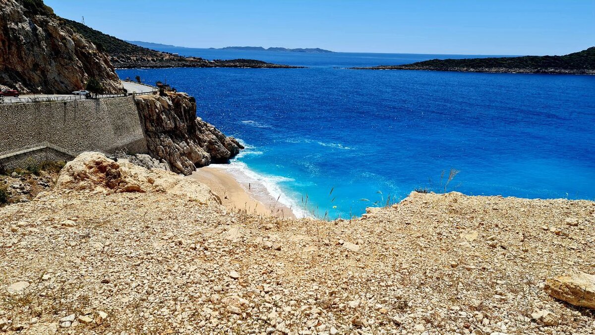 Пляж Капуташ Турция 2021