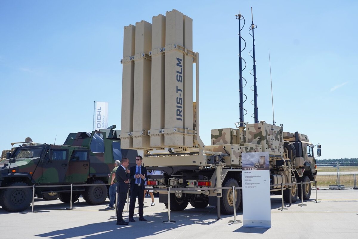    Зенитно-ракетный комплекс IRIS-T SLM © Jörg Carstensen/Global Look Press
