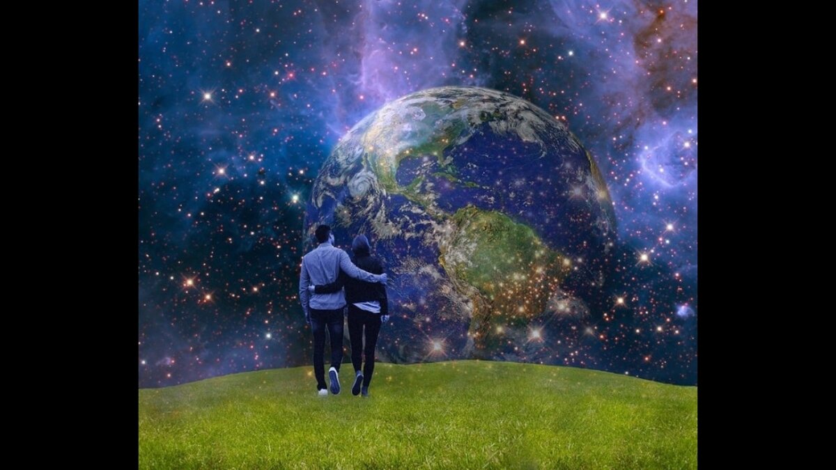 фото Что происходит в настоящем здесь и сейчас с людьми 3D и 4D