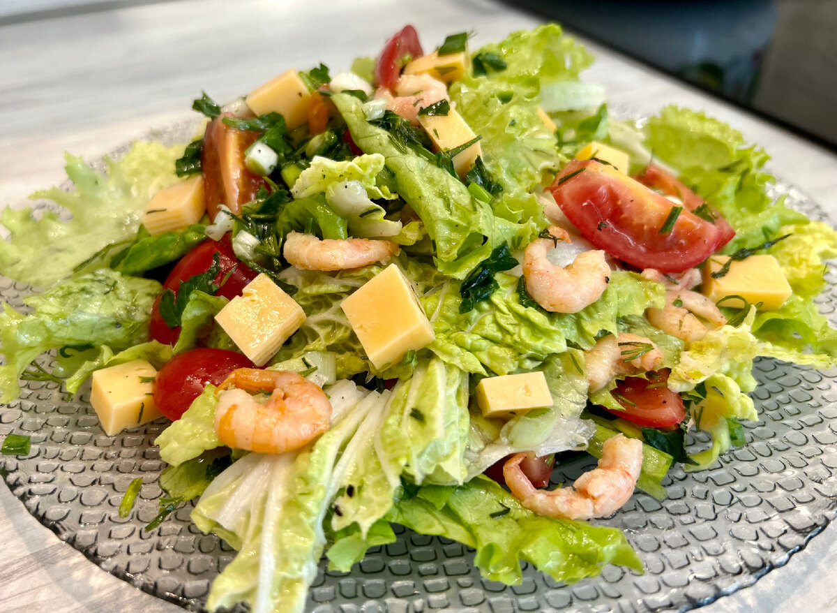 Фото автора. Обалденный салат ‘‘Афицион ‘’.