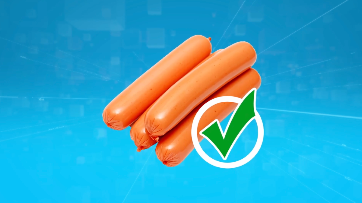 K, Mg, P, Ca, витамины группы В - это все есть в сосисках