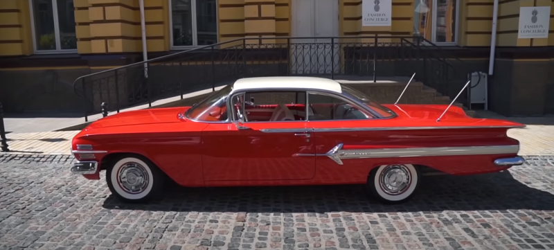    Красавец Chevrolet Impala из 1960 года. Фото: YouTube.com