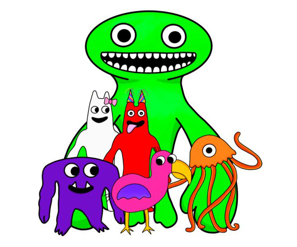 Все грои игры Детский сад Банбана!