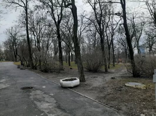    пионерский сквер в Железнодорожном районе Ростова // фото: Яндекс. Карты