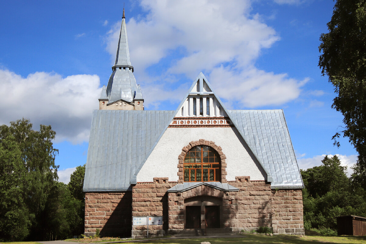 Финская лютеранская кирха в Мельникове (Ряйсяля)