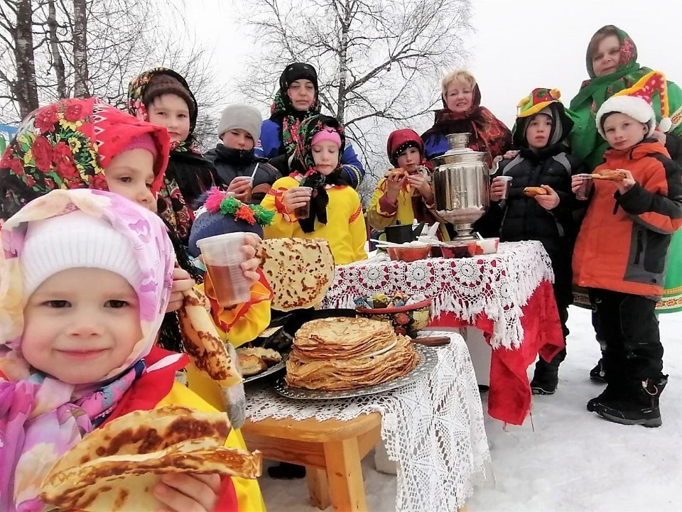 Масленица в малых Карелах