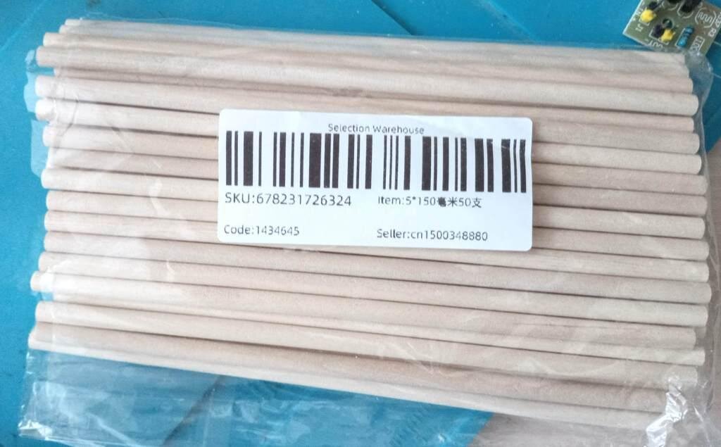 Сосновые палочки для поделок