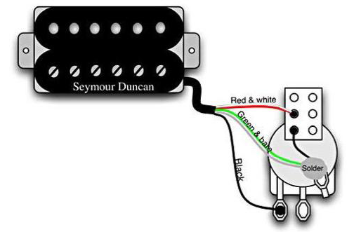 В режиме отсечки работает только северная (верхняя) катушка.