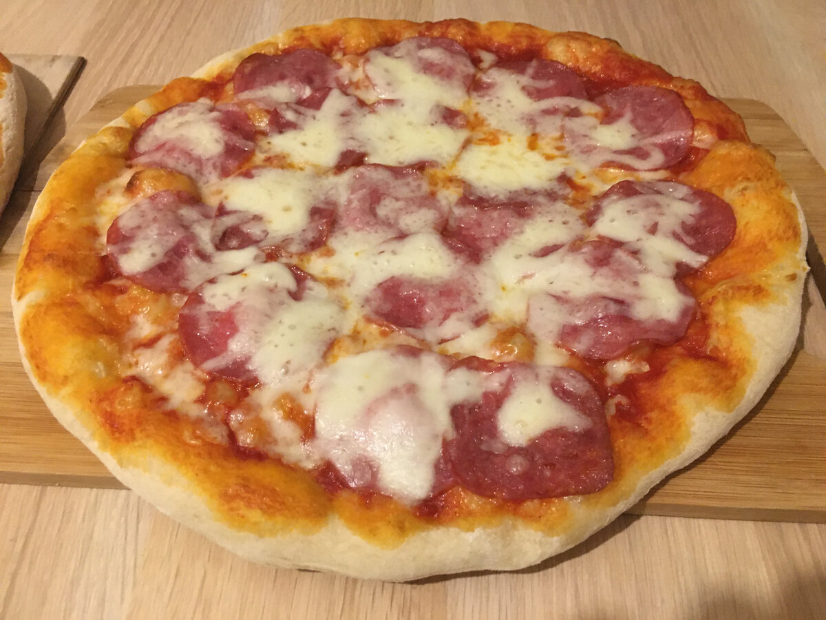 пицца дома с готовым тестом в духовке фото 100
