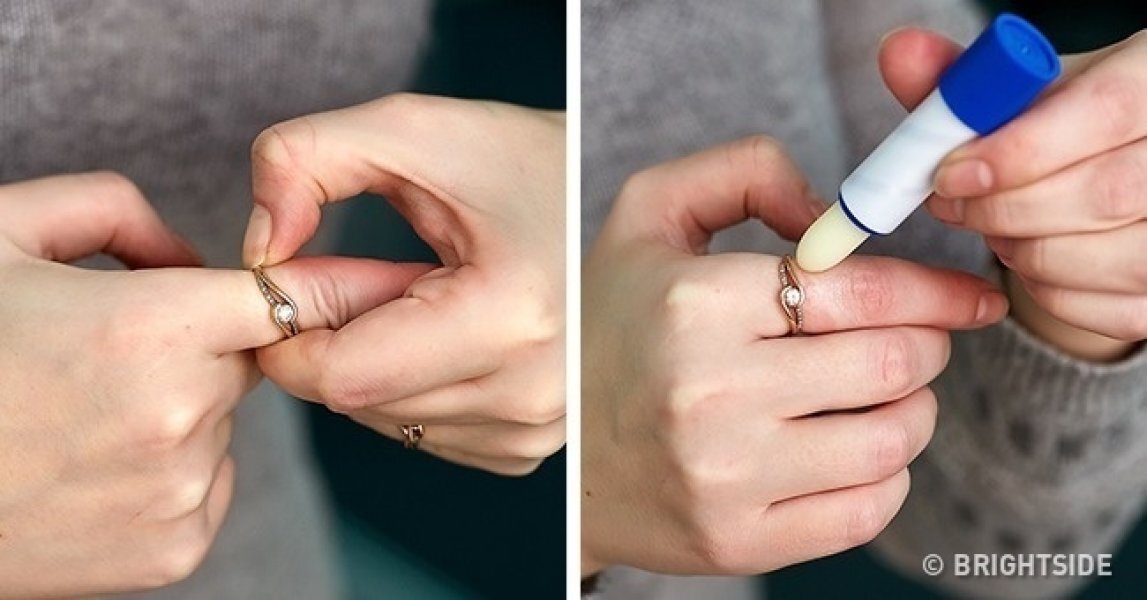 5 Ways to Remove a Stuck Ring from Your Finger Dental floss, Dental, Tattoos for