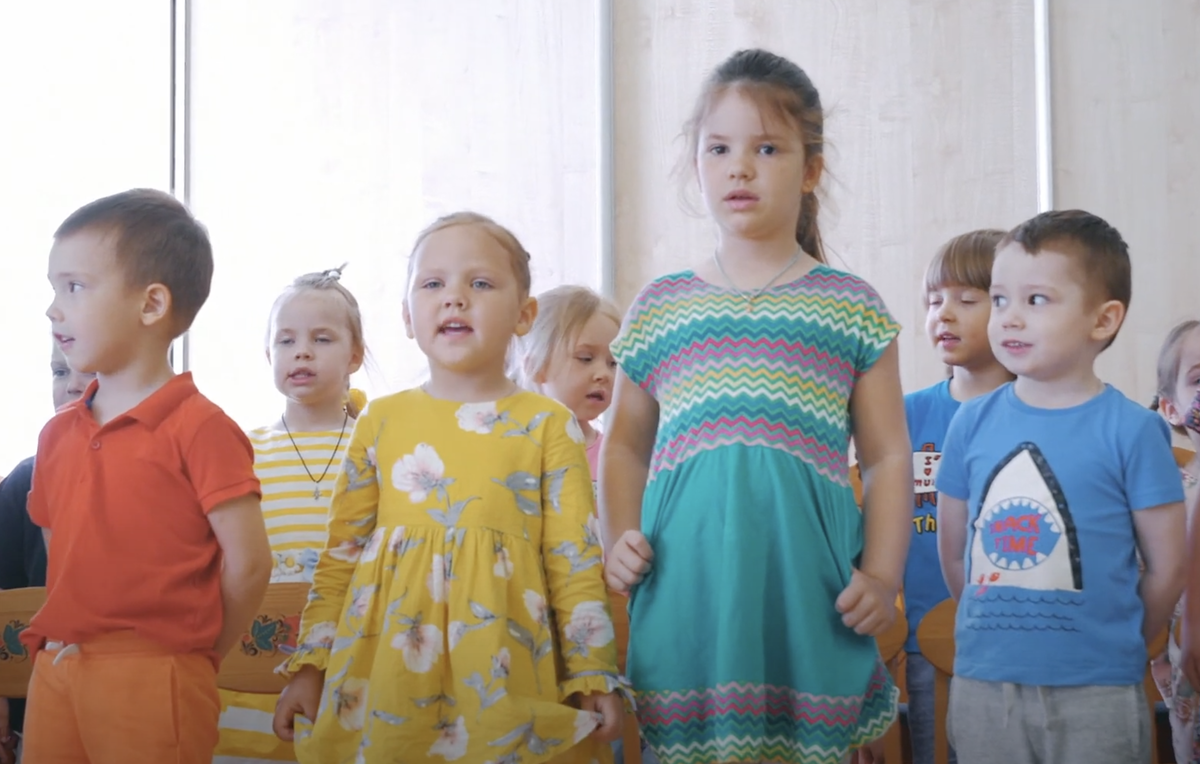 Один день в детском саду