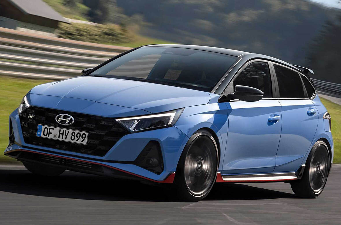 Hyundai анонсировала горячий хэтчбек i20 n
