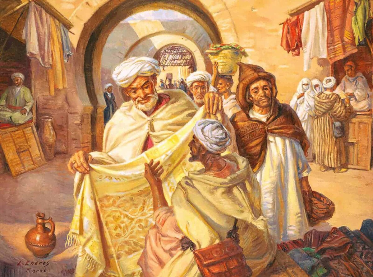 Картинка рынок...