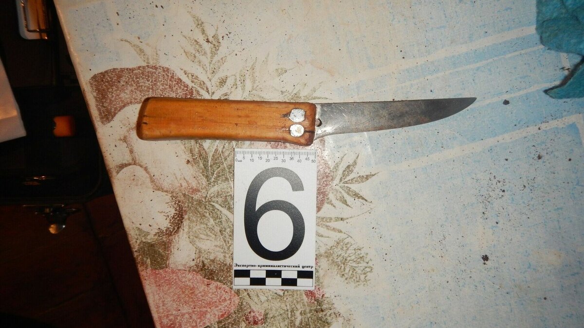 Нож в диване нашла