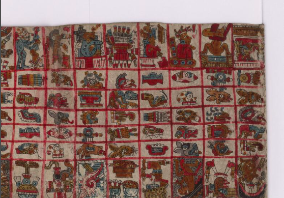 Ацтекская рукопись доколумбовой эпохи