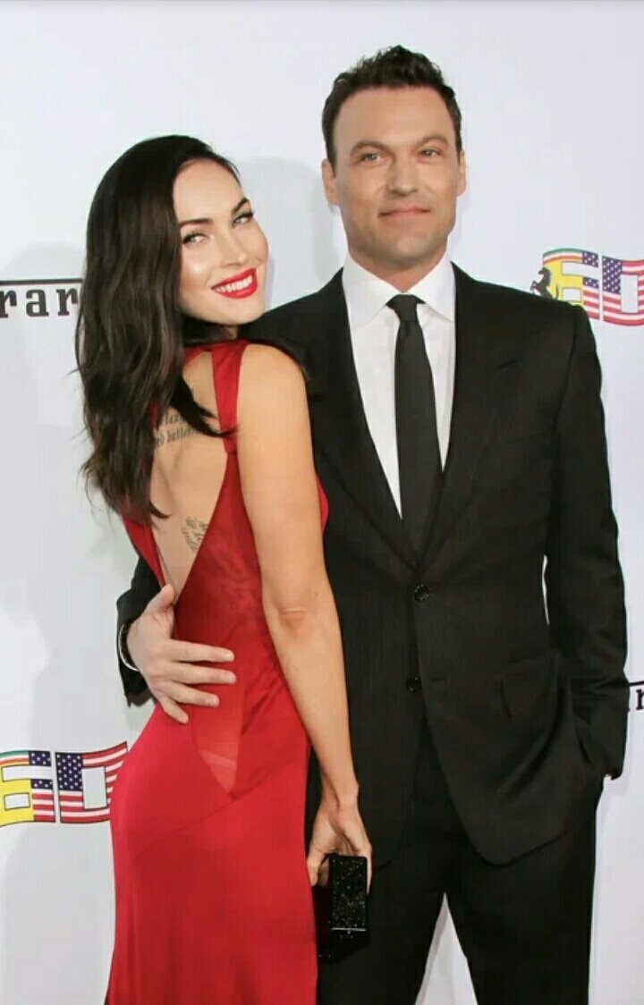             Меган Фокс и Брайан Остин Грин