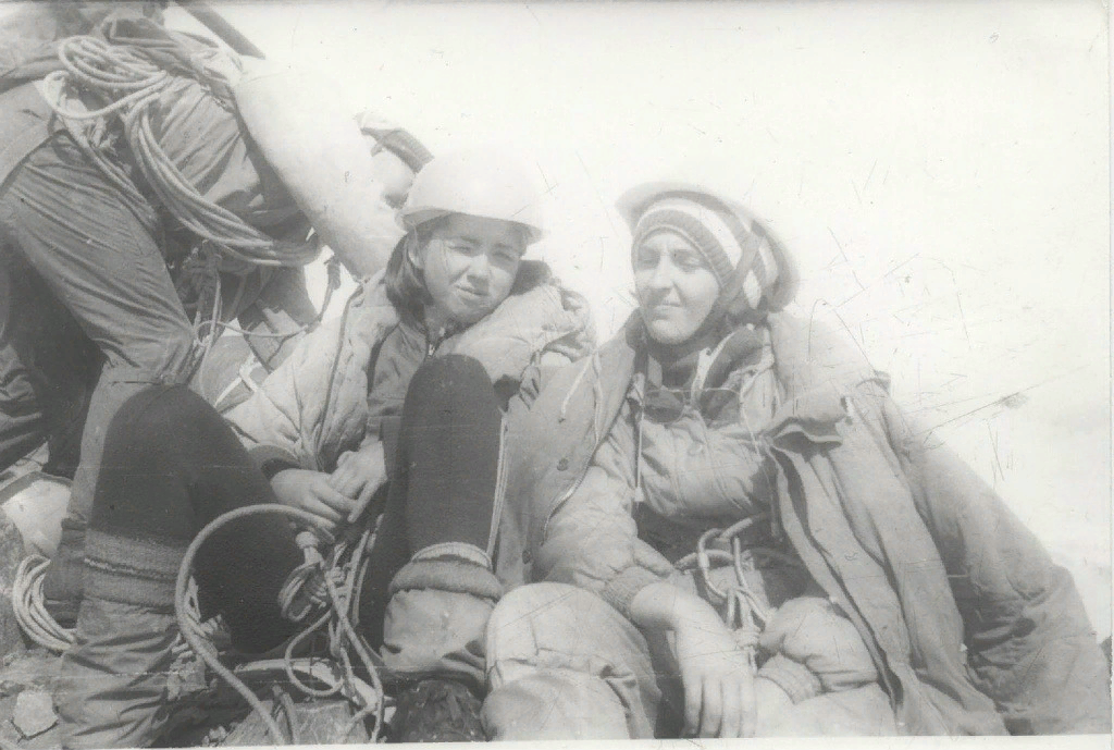 Грузинская ССР, г. Кутаиси. Вершина 4000 - Вахушти. 1986год