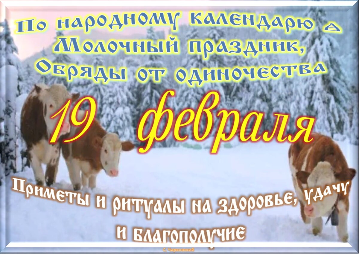 19 февраля день