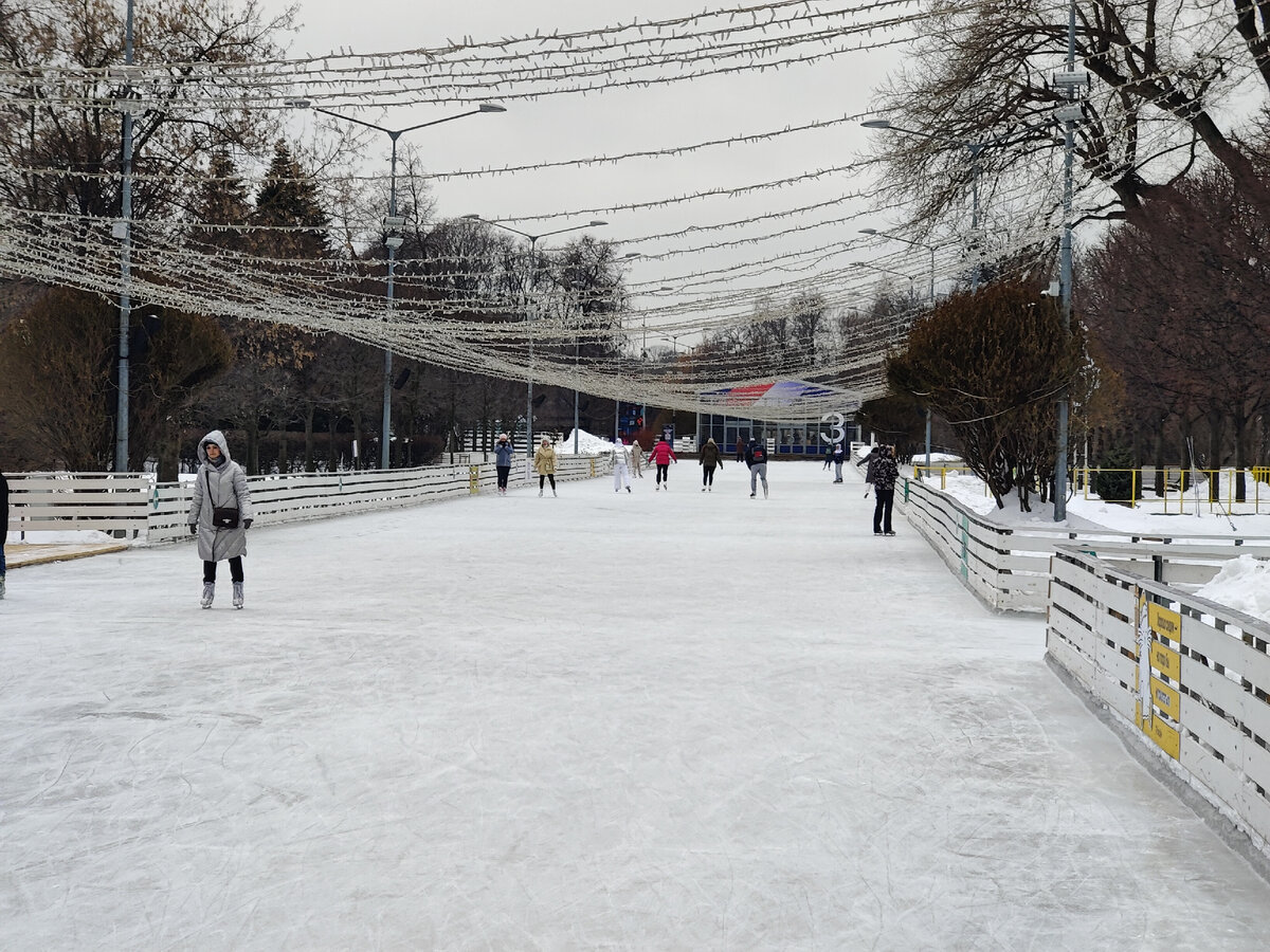 Когда откроют каток в парке горького