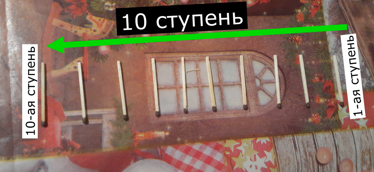 Где мифическая 10-я ступенька. Фото сделано лично мной