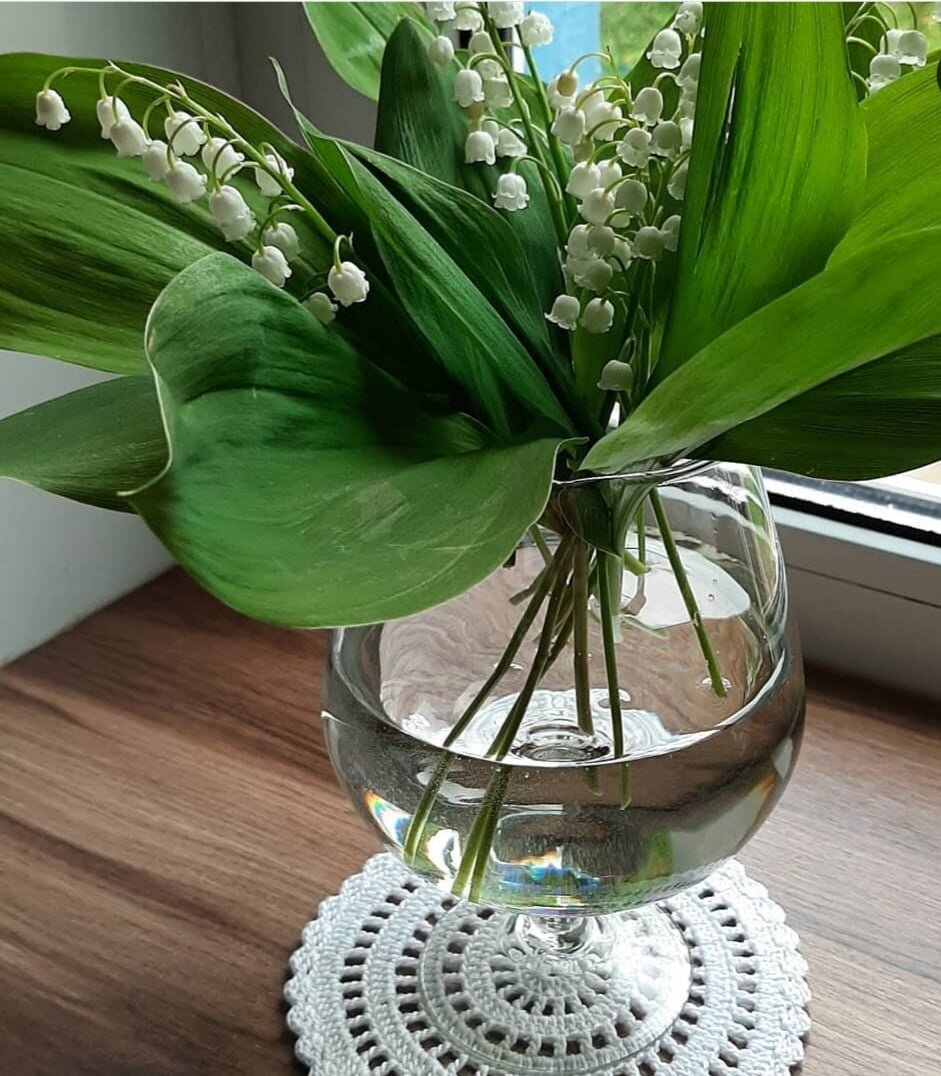 Салфеточка добавляет уюта в интерьер моей кухни