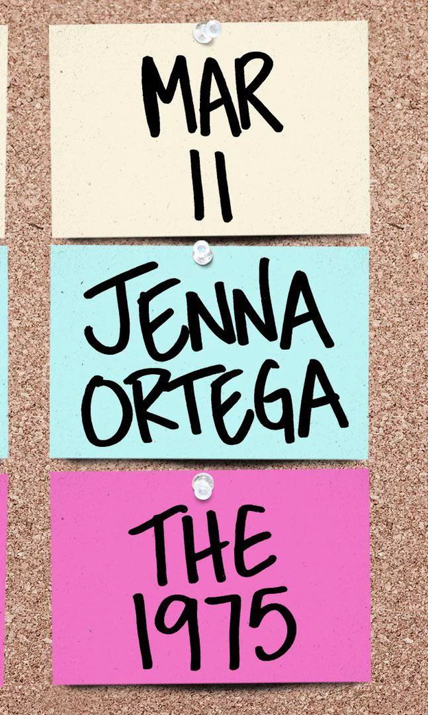     Дженна Ортега и группа The 1975 в анонсе SNL